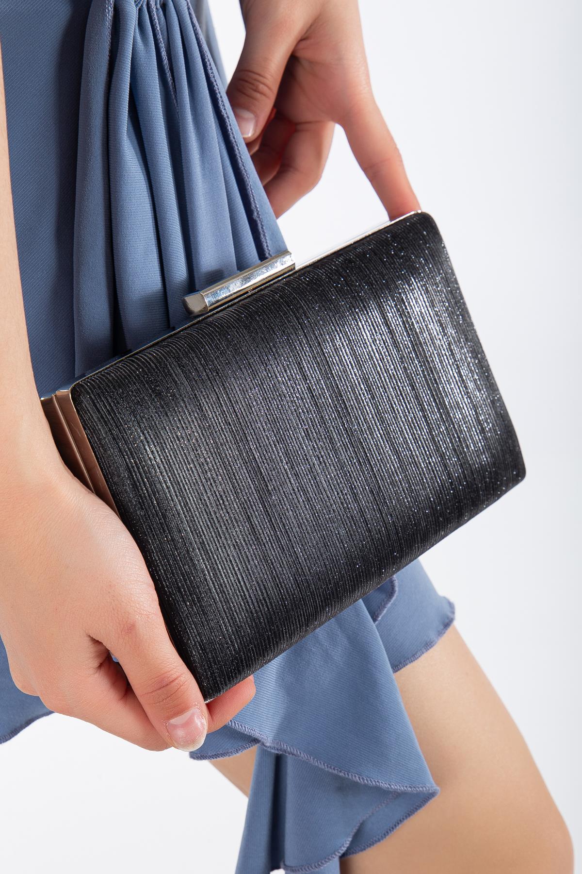 Suins Ella Abiye Çanta Gece Çantası Portföy Clutch Çanta
