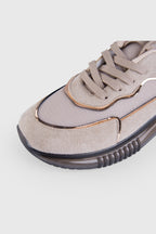 Kadın Spor Ayakkabı Sneaker Günlük 5 Cm Taban Bağcıklı SPRYSH22810