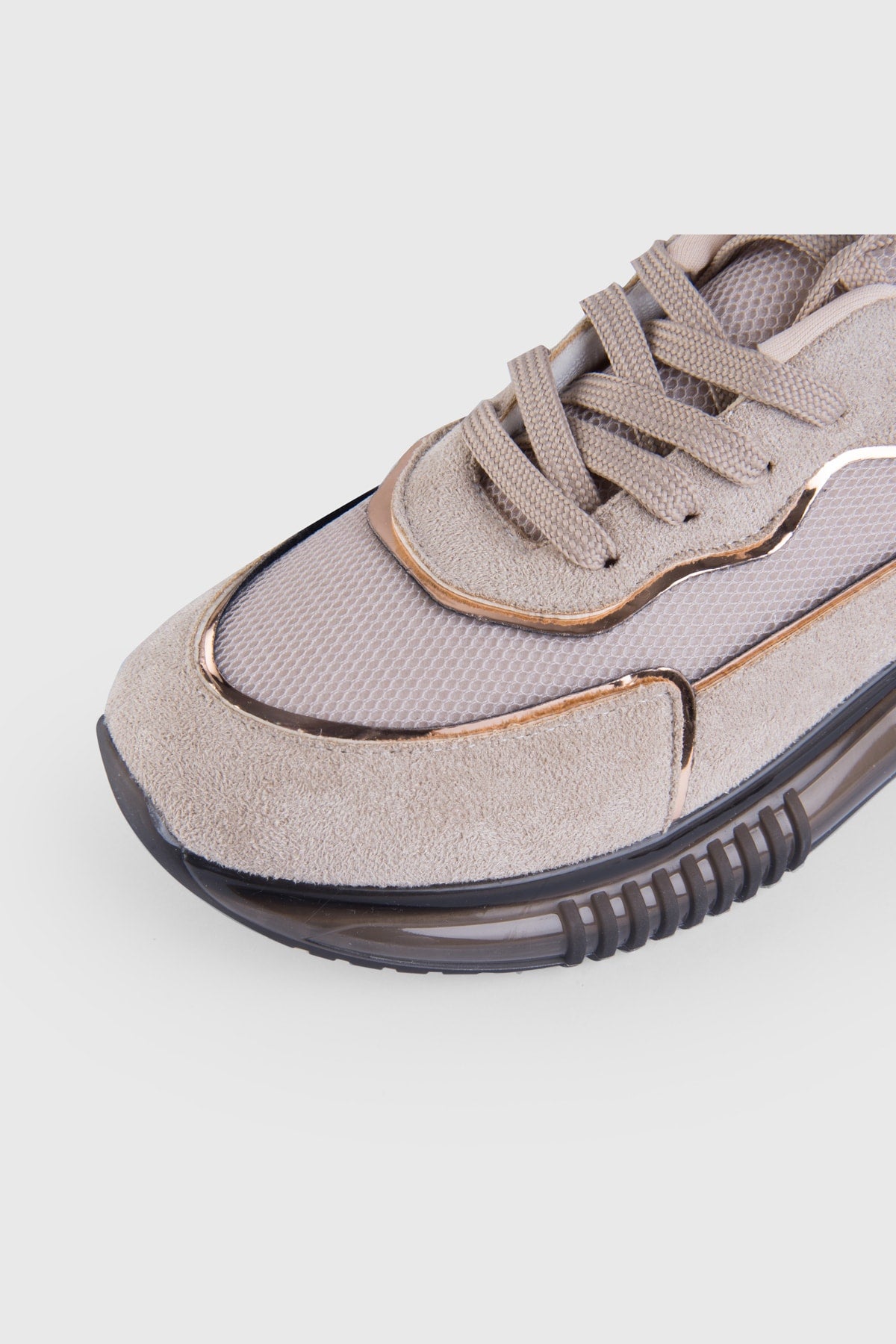 Kadın Spor Ayakkabı Sneaker Günlük 5 Cm Taban Bağcıklı SPRYSH22810