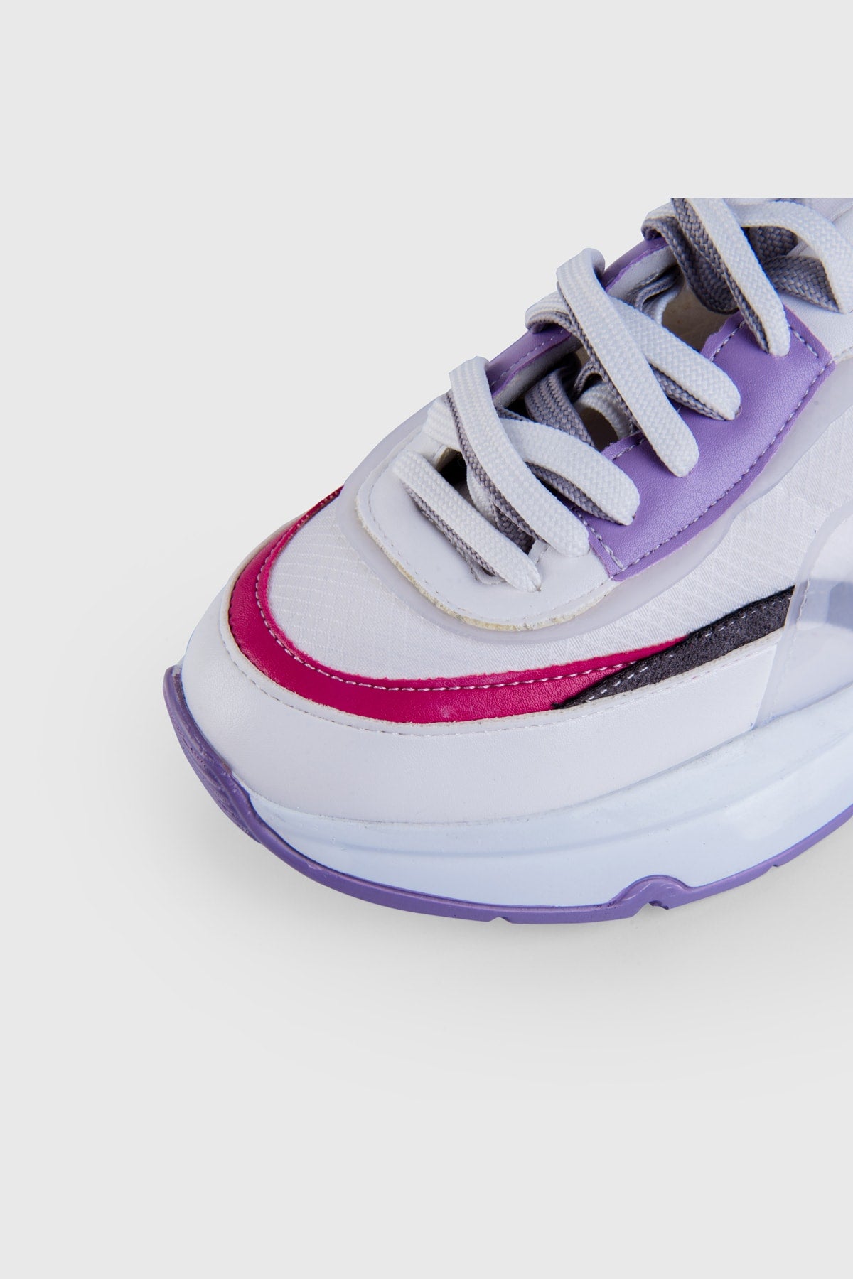 Kadın Spor Ayakkabı Sneaker Günlük 5 Cm Taban Bağcıklı SPRYSH22810