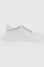 Kadın Taşlı Spor Ayakkabı Sneaker Günlük Bağcıklı SPRWL22910TŞL