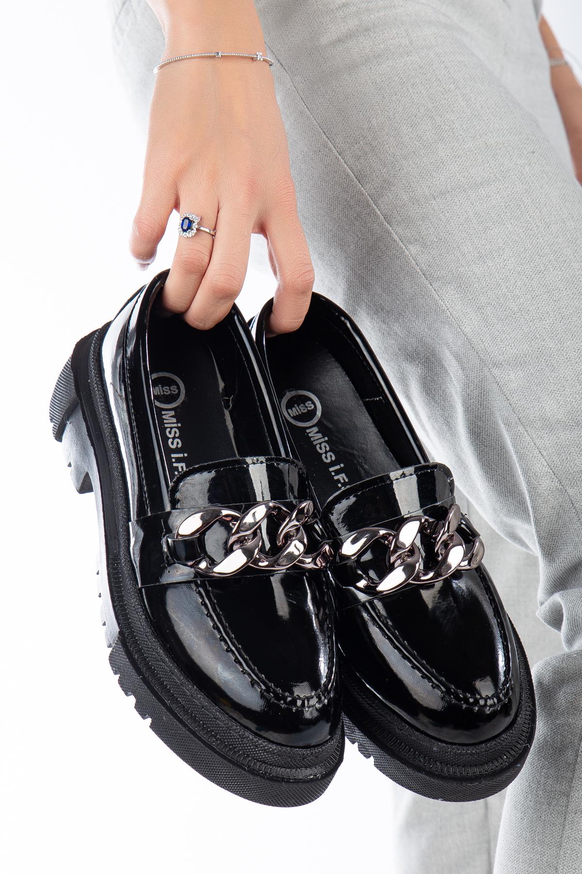 Andre Toka Detaylı Kadın Loafer Ayakkabı Ürün ana görseli