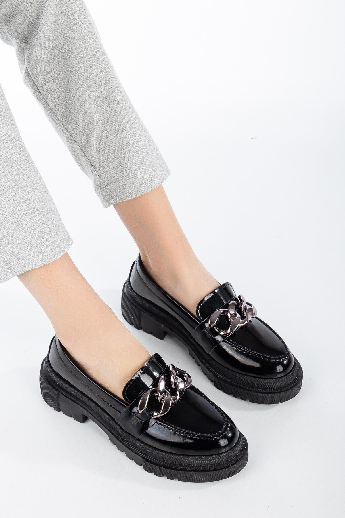 Andre Toka Detaylı Kadın Loafer Ayakkabı Ürün ikincil görseli