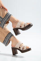Suins Aksy Model Platform Topuklu Terlik