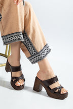 Suins Aksy Model Platform Topuklu Terlik