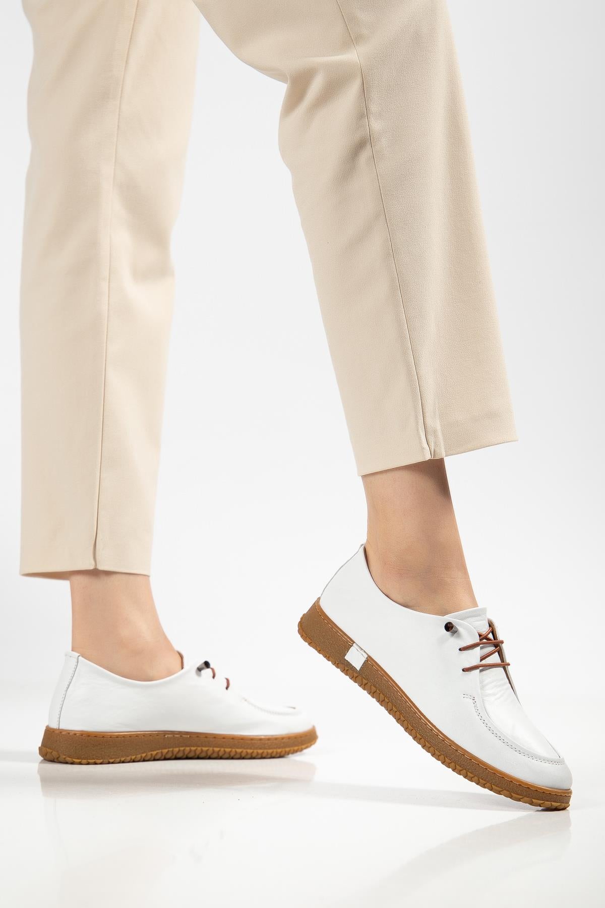 Suins Arlina Model Hakiki Deri Yumuşak Kadın Günlük Spor Ayakkabı Sneaker Ürün ikincil görseli