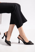 Suins Astelia Model Tokalı Kadın Stiletto Ayakkabı