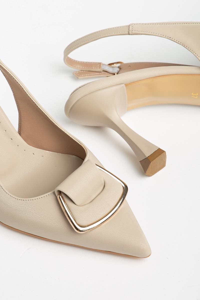 Suins Astelia Model Tokalı Kadın Stiletto Ayakkabı