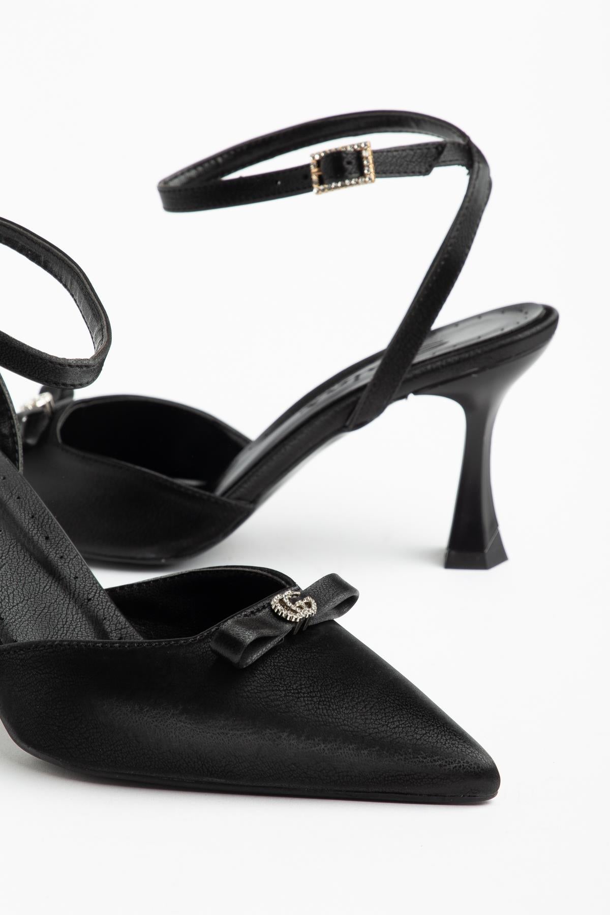 Suins Barco Model Bilekten Bağlamalı Kadın Stiletto Ayakkabı