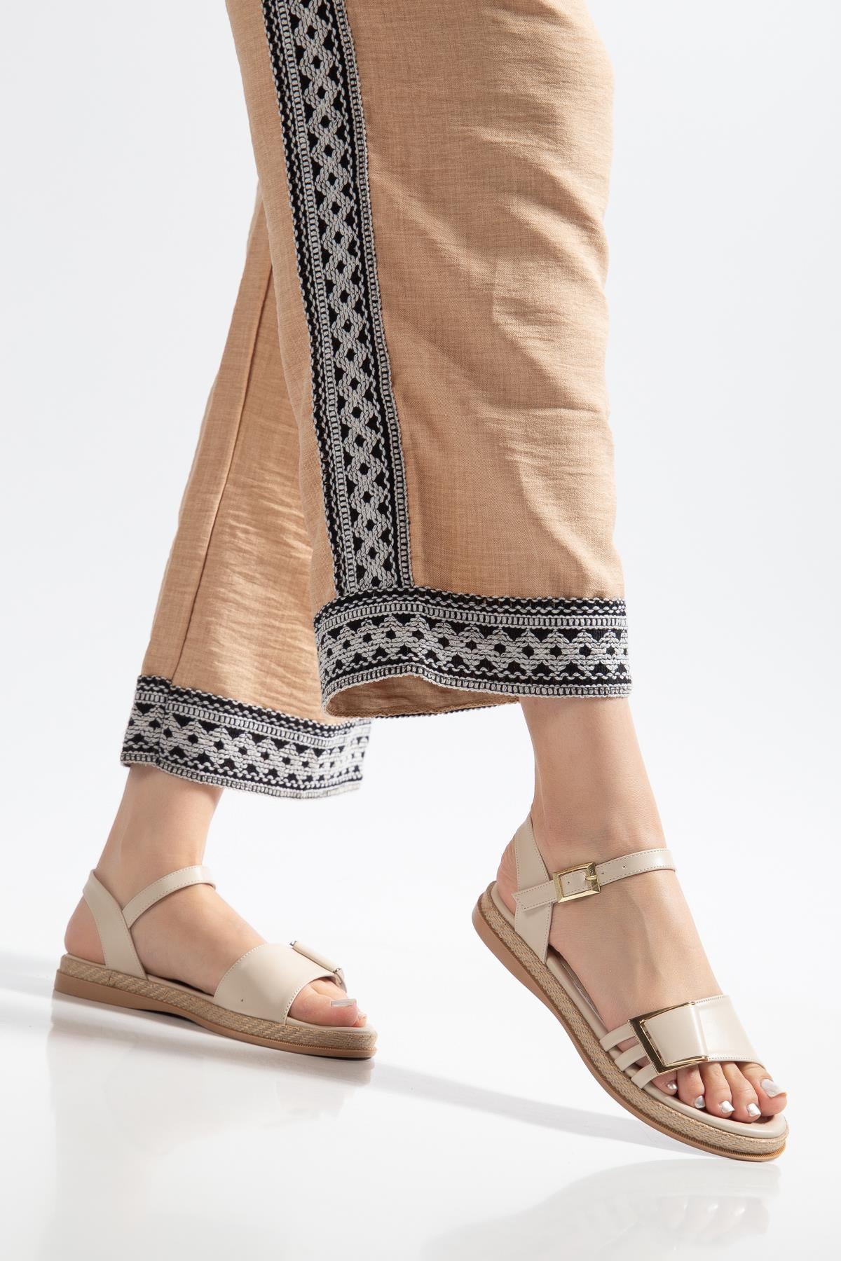 Suins Betis Model Tek Bantlı Kadın Sandalet Ürün ikincil görseli