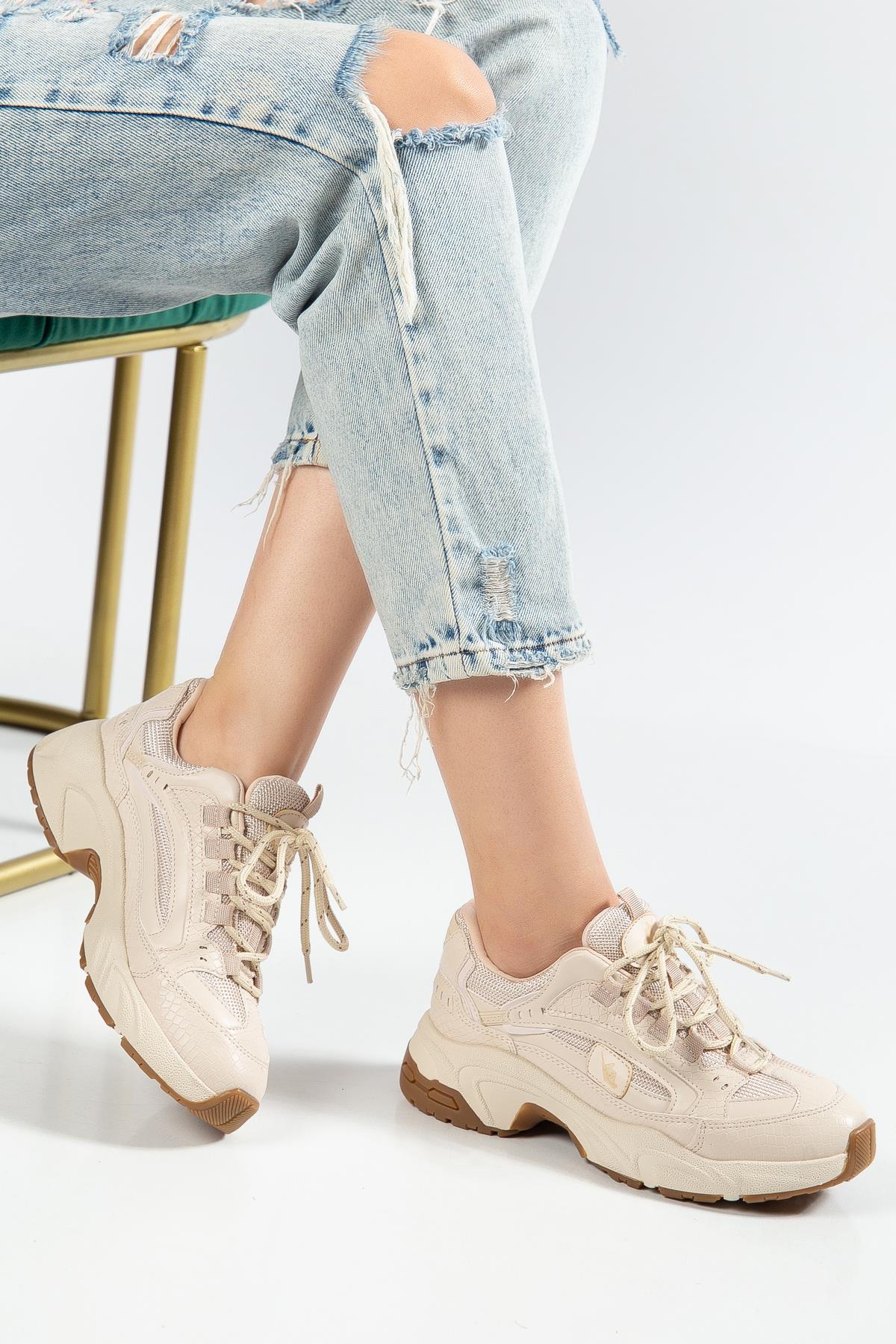 Suins Boris Premium Model Kadın Spor Ayakkabı Sneaker