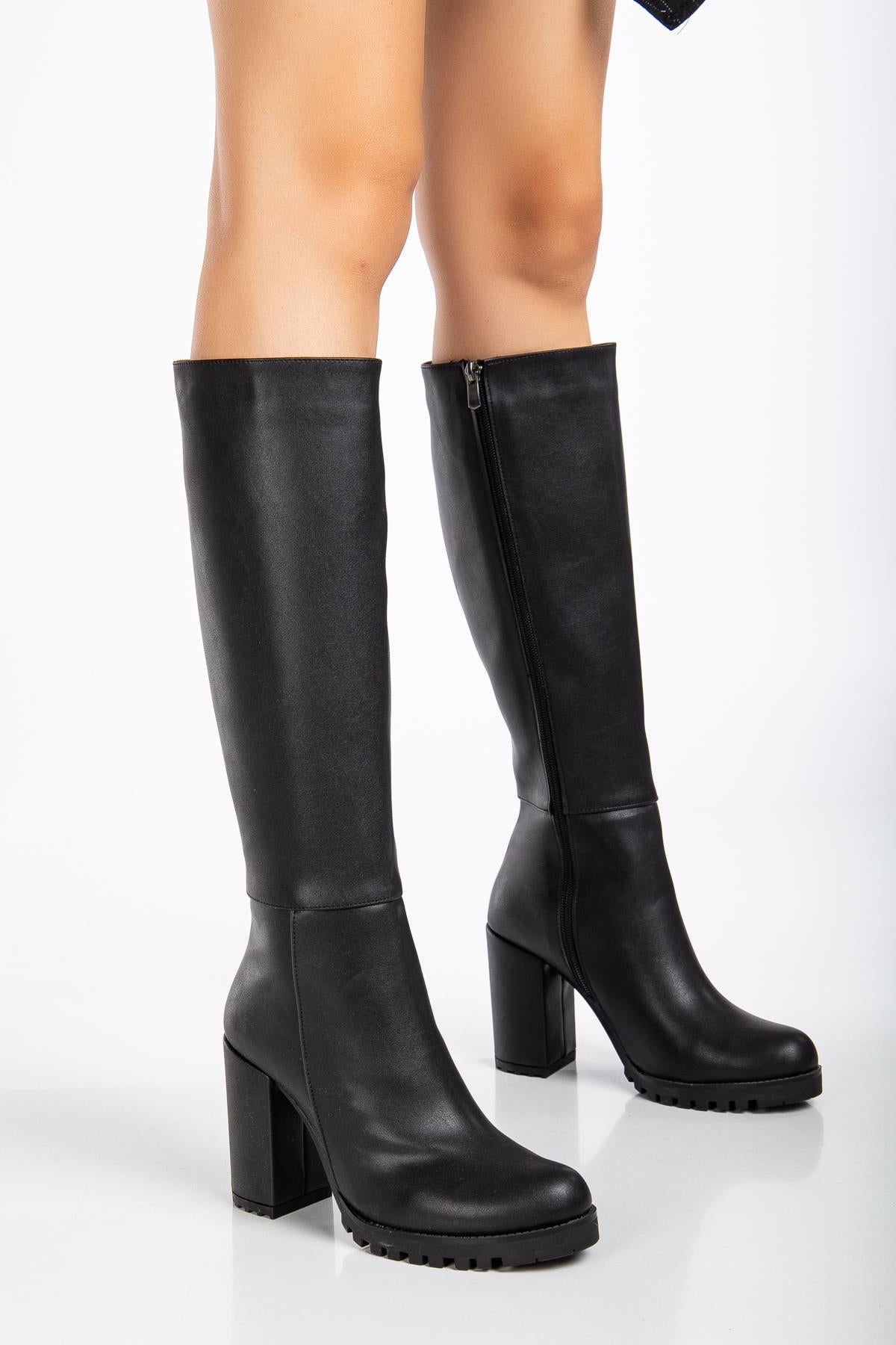Suins Olia Model Yüksek Topuk Kadın Çizme Ürün ikincil görseli