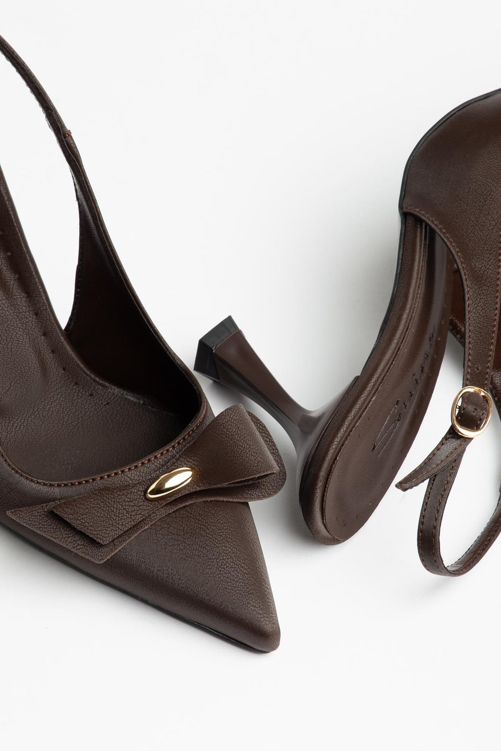 Suins Elvis Model Fiyonklu Kadın Stiletto Ayakkabı