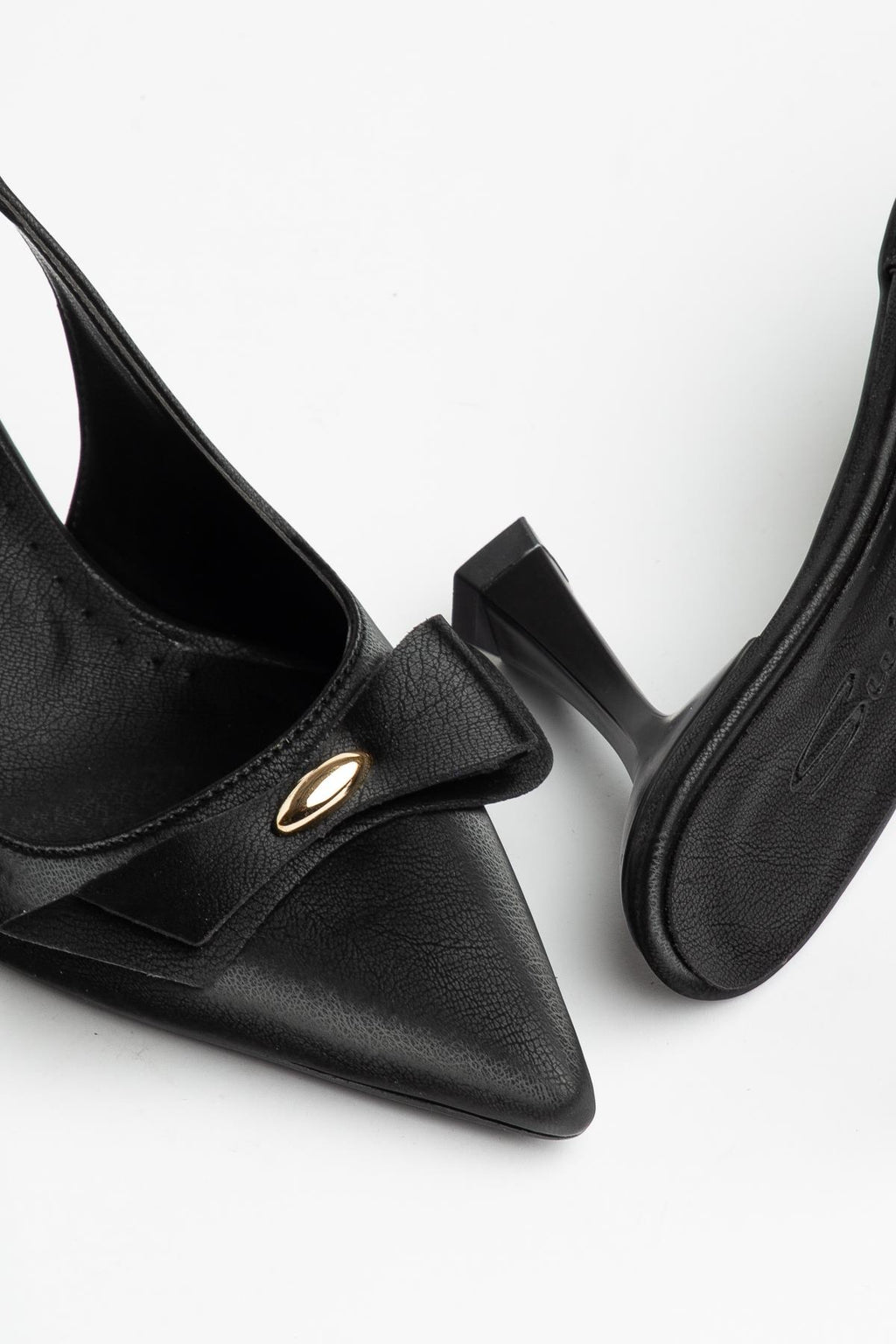 Suins Elvis Model Fiyonklu Kadın Stiletto Ayakkabı