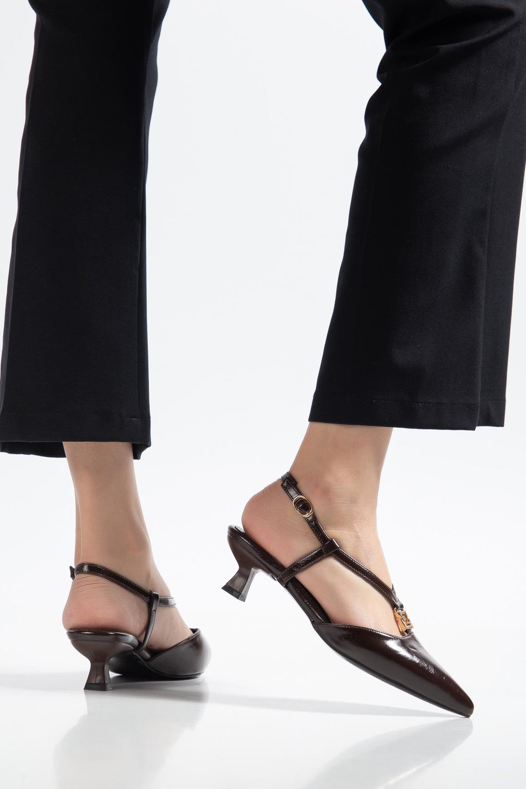 Suins Farel Model Kadın Mini Topuklu Ayakkabı