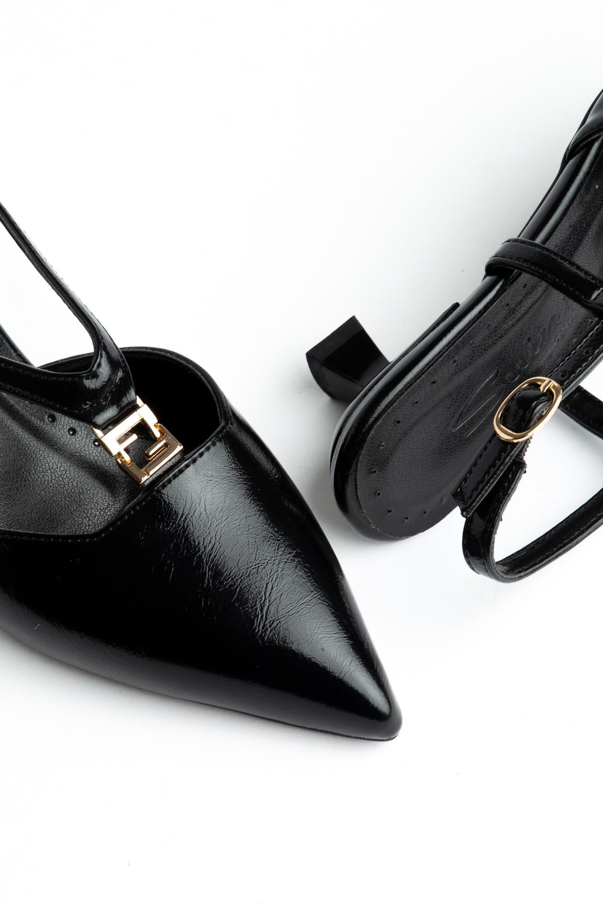 Suins Farel Model Kadın Mini Topuklu Ayakkabı