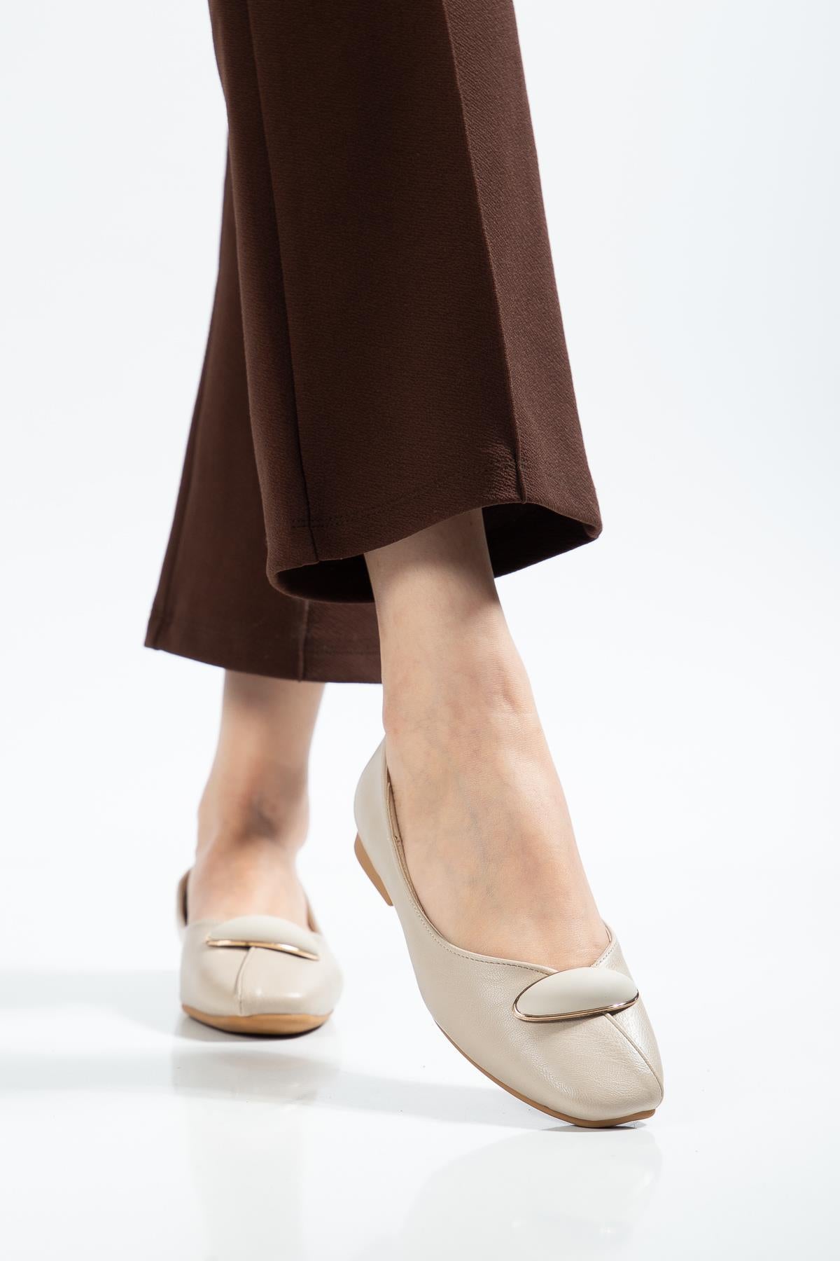 Suins Fedor Model Toka Detaylı Kadın Babet Ayakkabı Ürün ikincil görseli