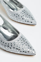 Suins Greal Model Kadın Taş İşlemeli Abiye Ayakkabı