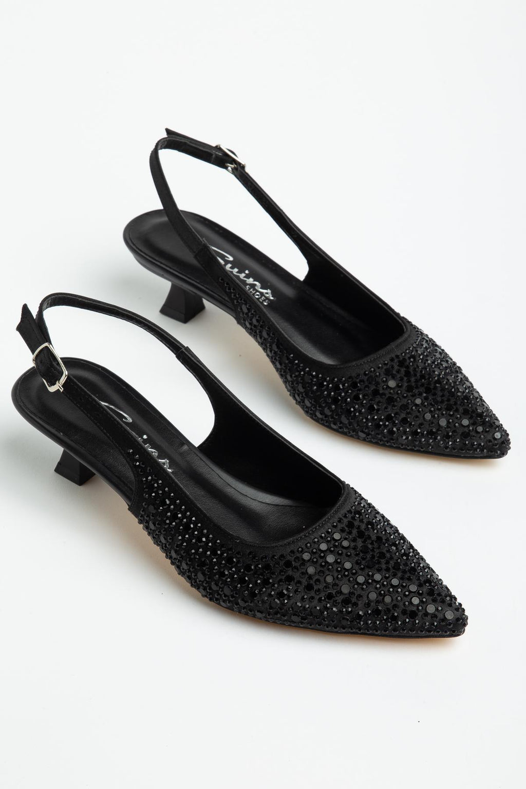 Suins Greal Model Kadın Taş İşlemeli Abiye Ayakkabı