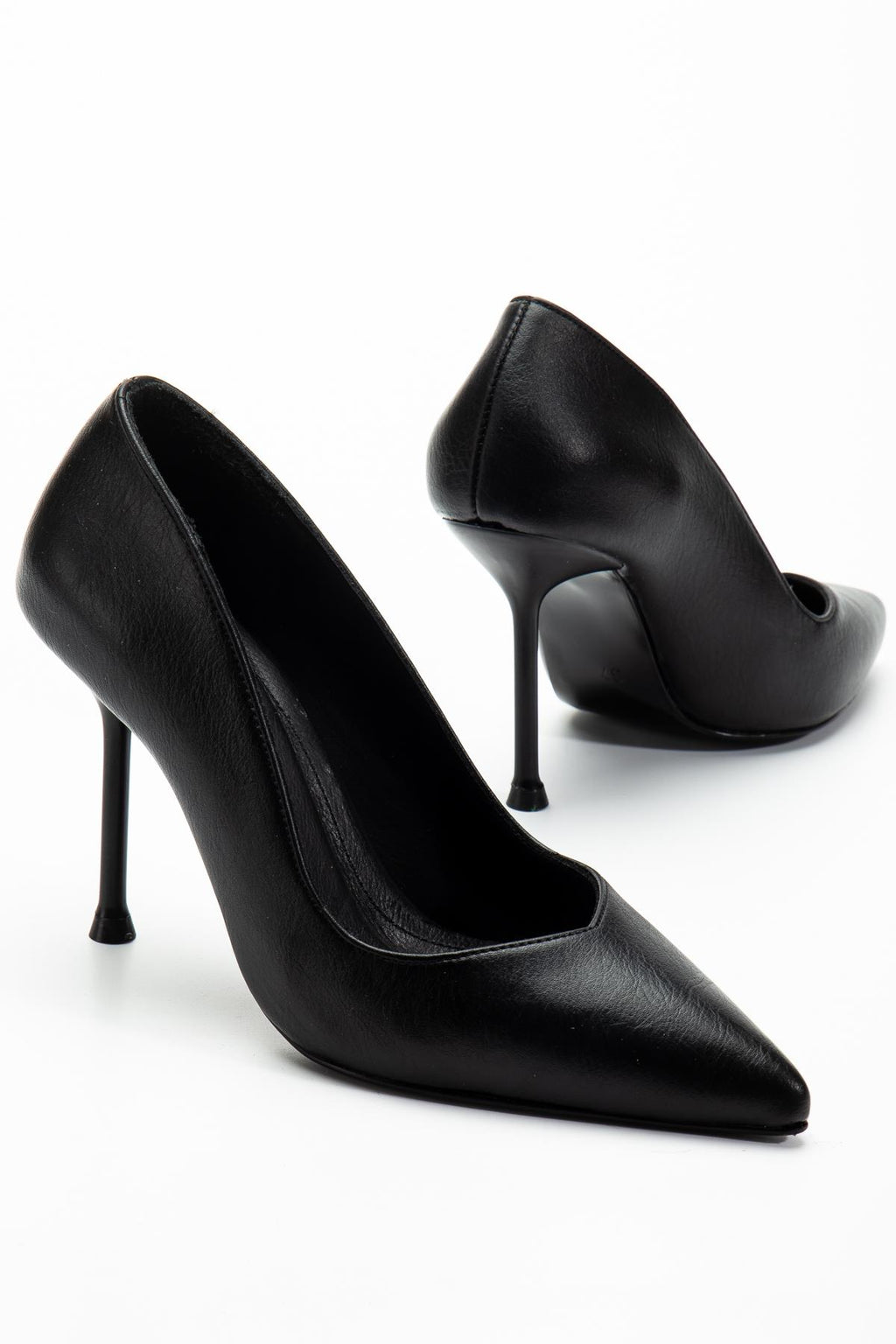 Suins Hakiki Deri Morgen Model Kadın İnce Topuklu Stiletto Ayakkabı