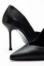 Suins Hakiki Deri Morgen Model Kadın İnce Topuklu Stiletto Ayakkabı