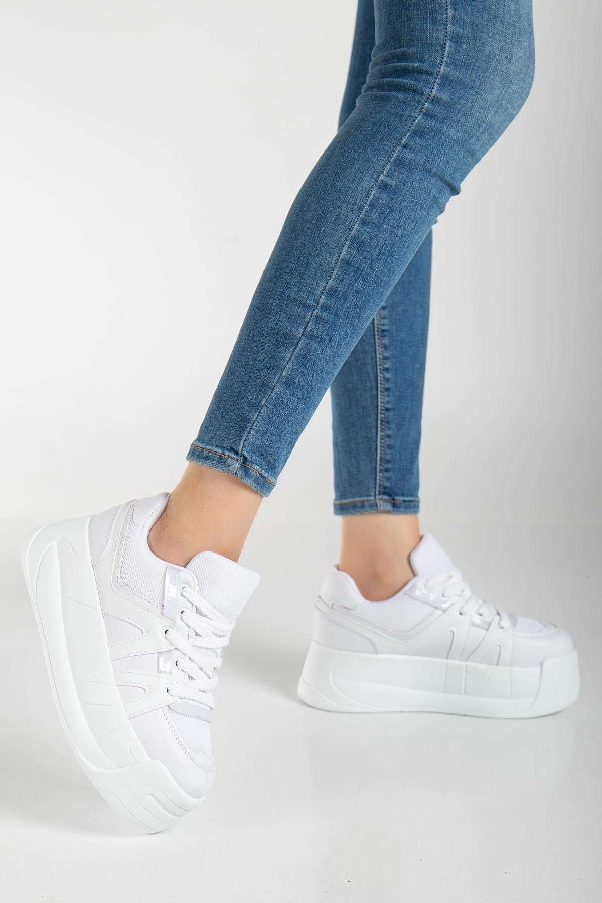 Suins Higher Model Kadın Yüksek Taban Spor Ayakkabı Sneaker 6 cm Ürün ikincil görseli