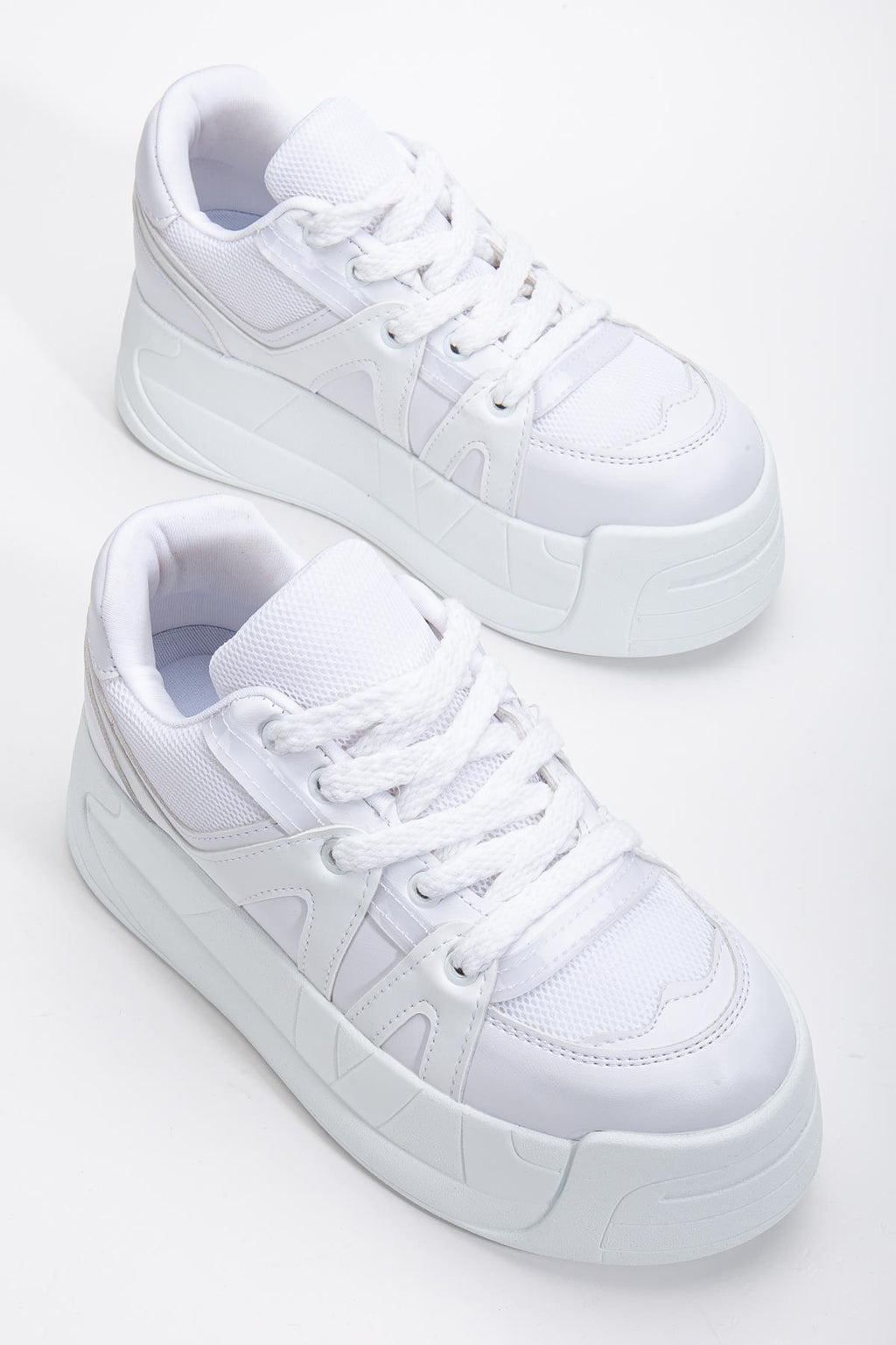 Suins Higher Model Kadın Yüksek Taban Spor Ayakkabı Sneaker 6 cm