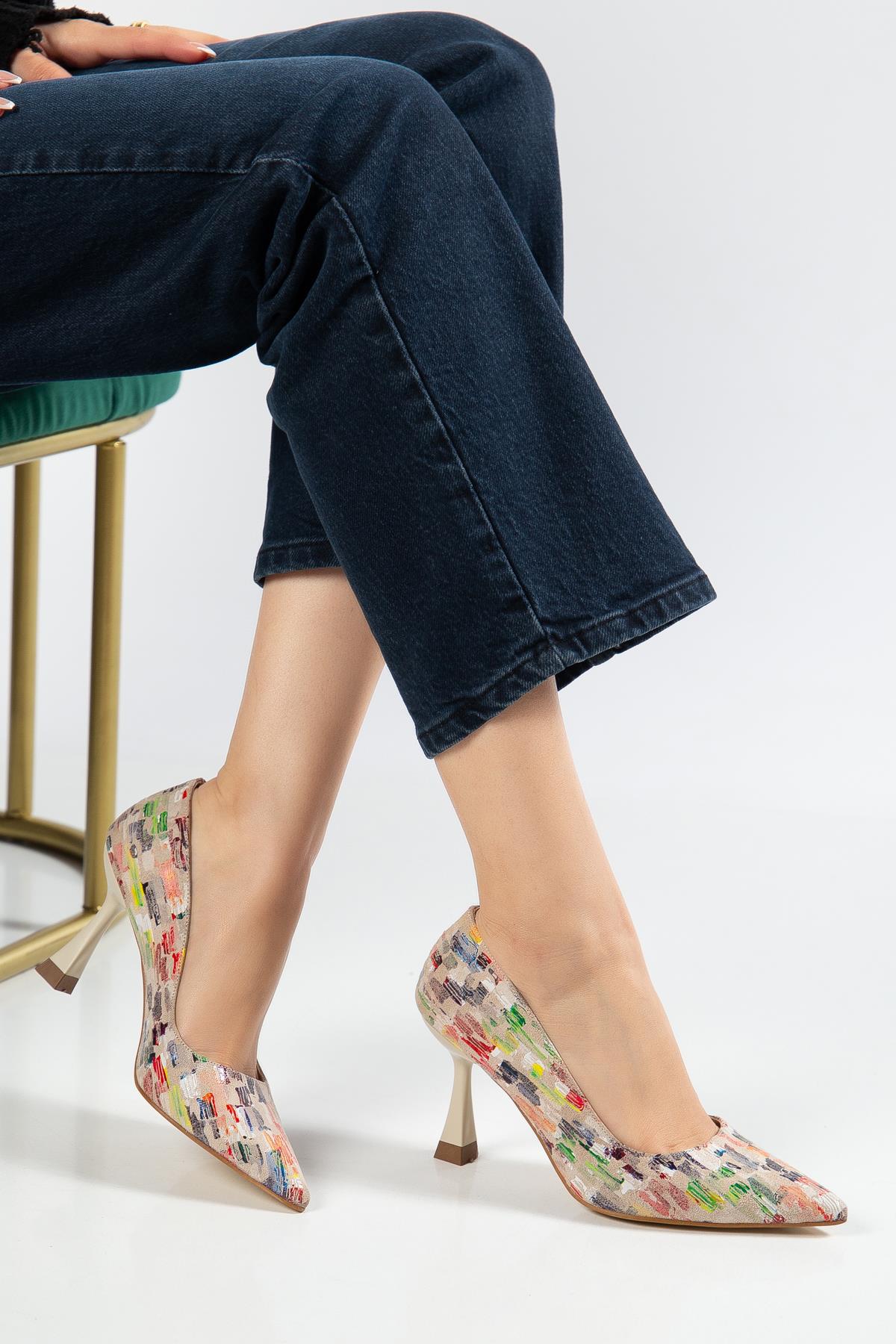 Suins Damian Model Kadın Yüksek Topuklu Stiletto Abiye Ayakkabı