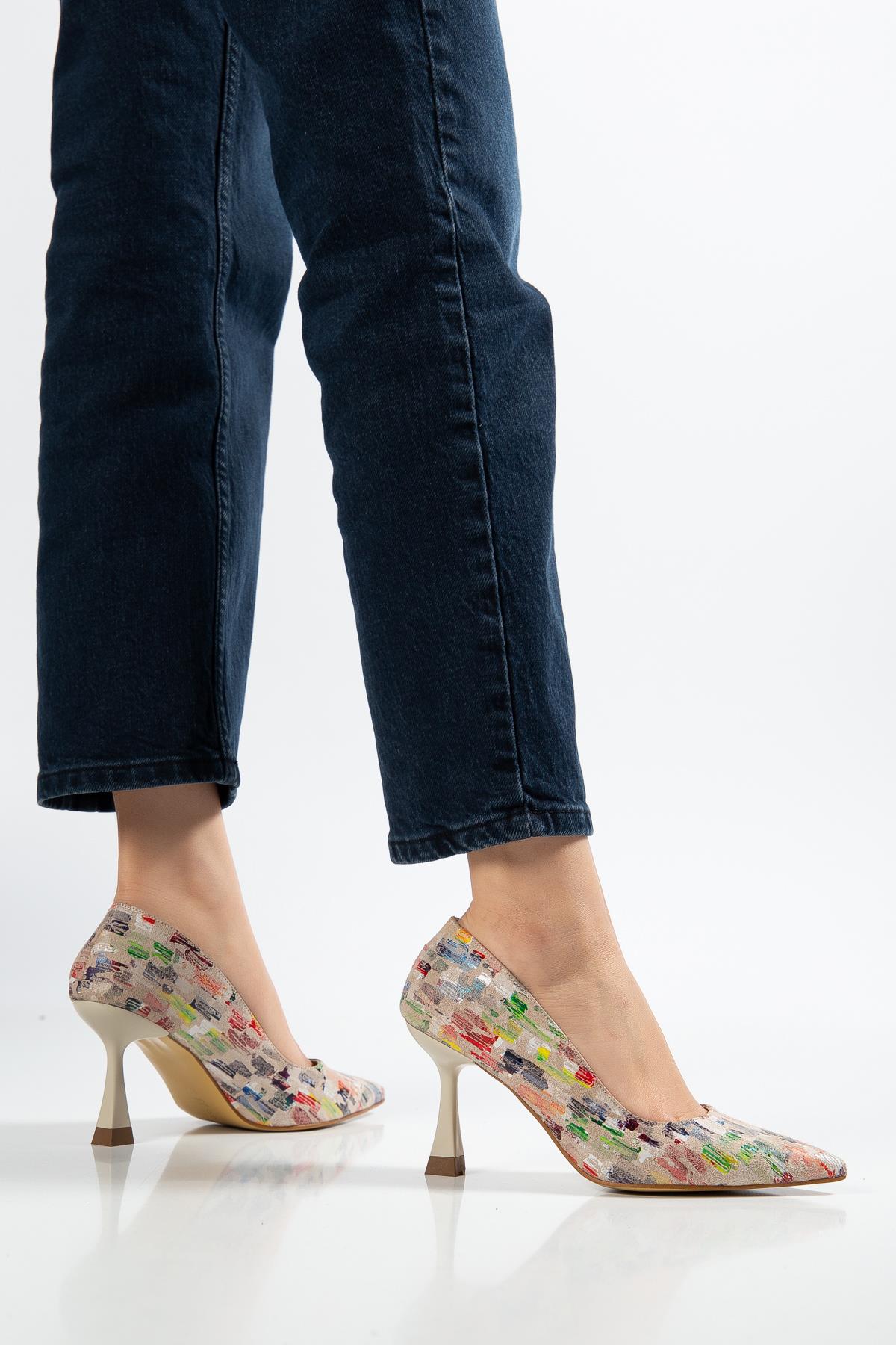 Suins Damian Model Kadın Yüksek Topuklu Stiletto Abiye Ayakkabı Ürün ikincil görseli