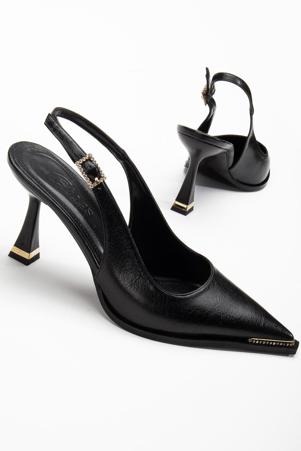 Suins Jules Kadın Topuklu Taşlı Özel Üretim Stiletto Ayakkabı