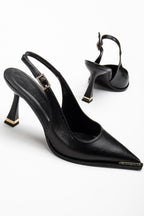 Suins Jules Kadın Topuklu Taşlı Özel Üretim Stiletto Ayakkabı