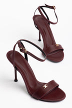 Suins Kaine Model Bilekten Bağlamalı Kadın Topuklu Ayakkabı