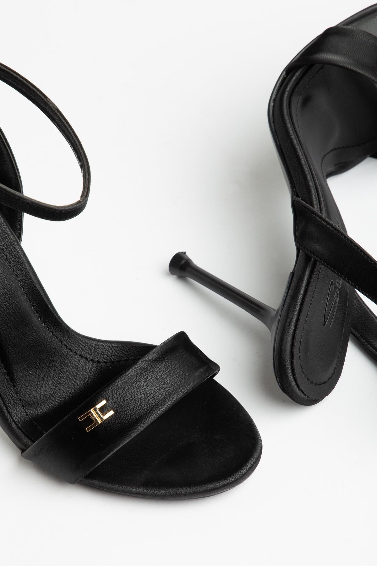 Suins Kaine Model Bilekten Bağlamalı Kadın Topuklu Ayakkabı