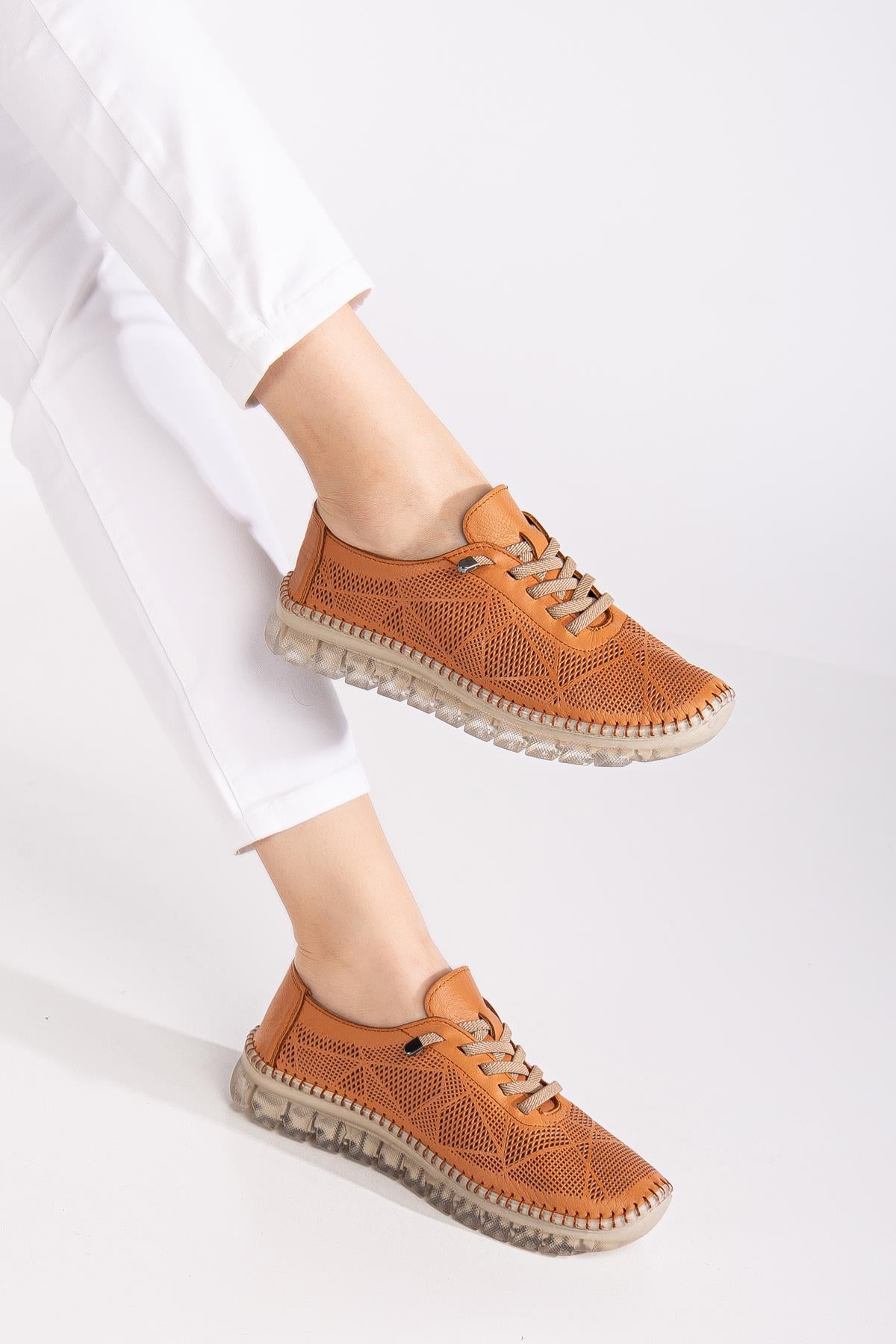 Suins Leona Hakiki Deri Yumuşak Kadın Günlük Spor Ayakkabı Sneaker Ürün ana görseli