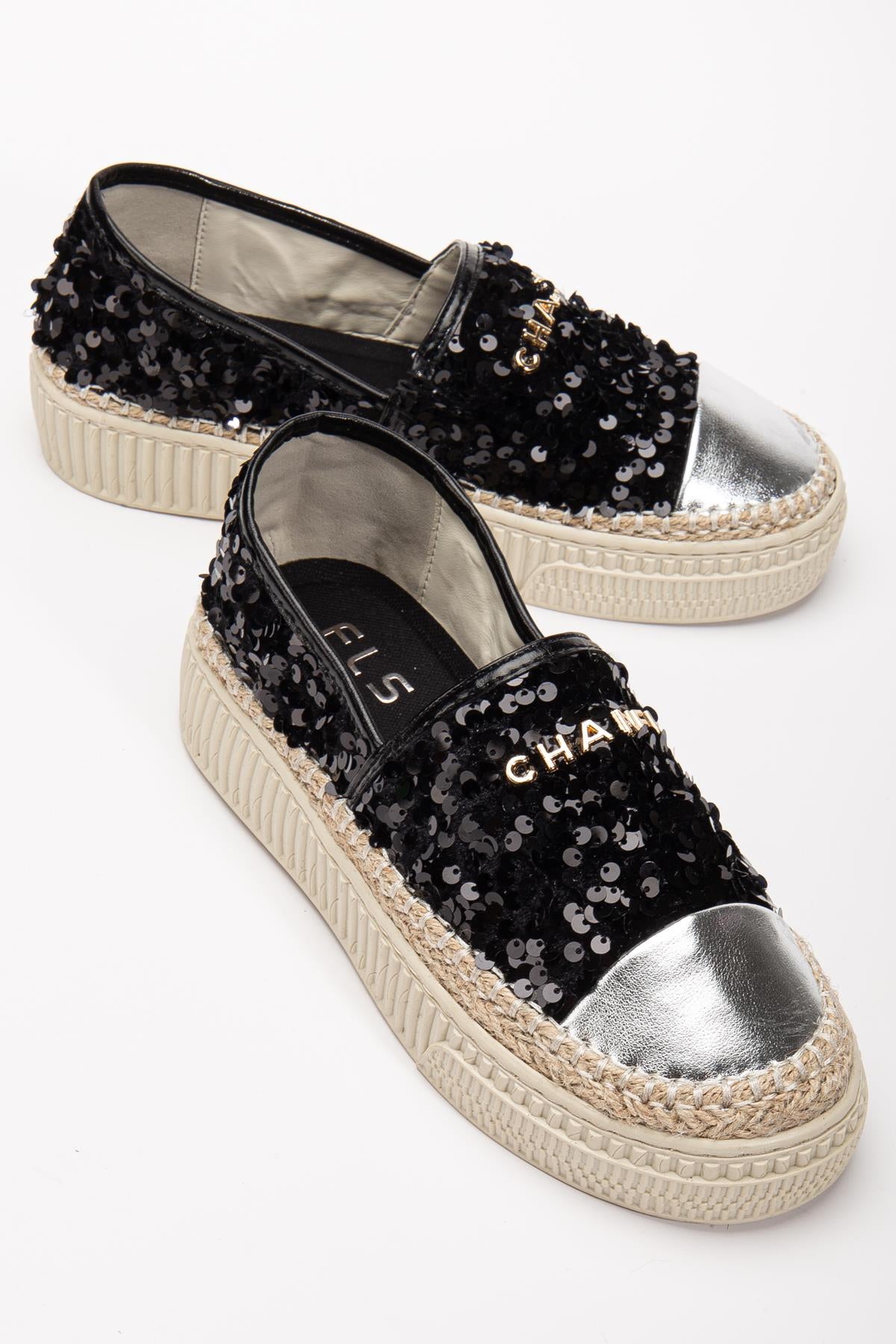 Suins Lepa Model Özel Tasarım Pullu Kadın Spor Ayakkabı Sneaker