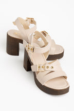 Suins Lerasy Model Platform Topuklu Sandalet
