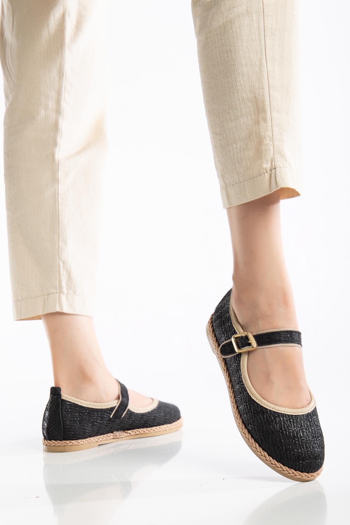 Suins Letty Kadın Balerin Model Babet Ayakkabı Ürün ana görseli