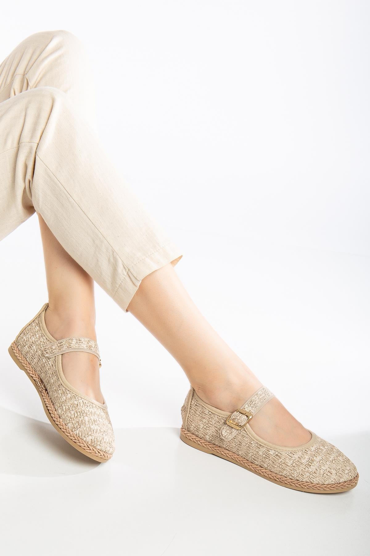 Suins Letty Kadın Balerin Model Babet Ayakkabı Ürün ikincil görseli