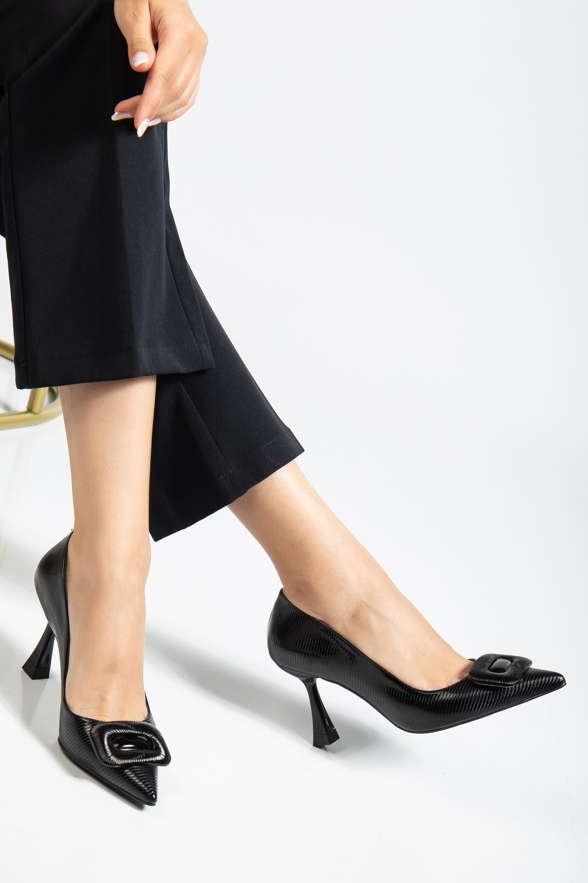 Suins Liora Model Kadın Topuklu Stiletto Ayakkabı