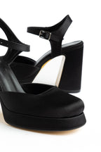 Suins Marley Kadın Platform Topuklu Saten Topuklu Ayakkabı