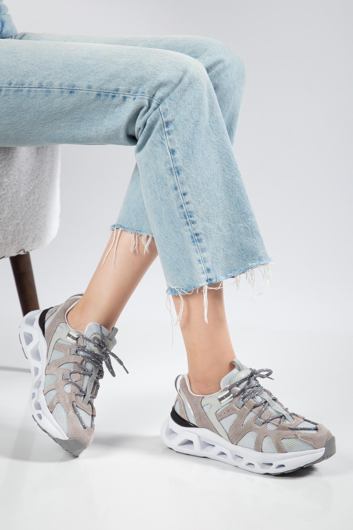 Suins Meloni Model Hakiki Deri Kadın Spor Ayakkabı Sneaker Ürün ana görseli