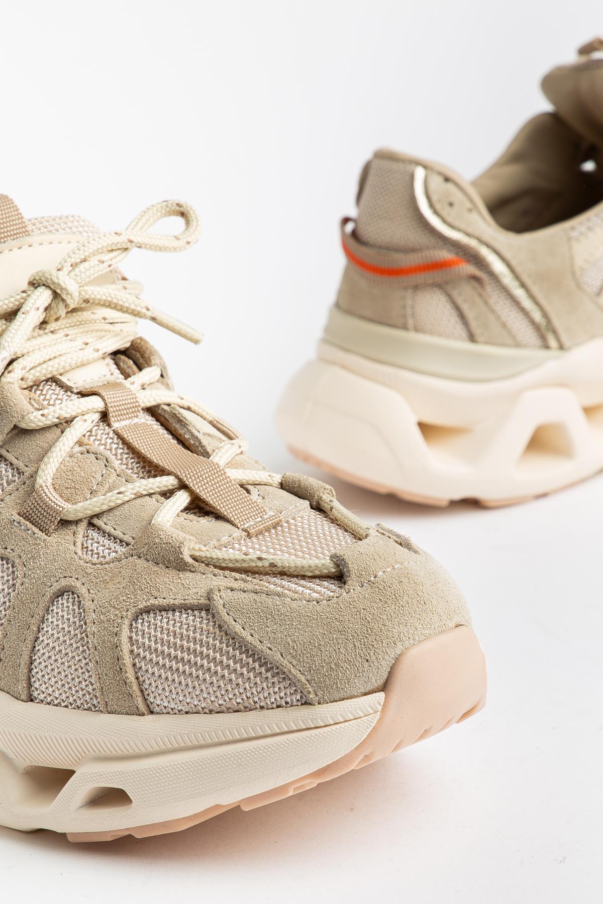 Suins Meloni Model Hakiki Deri Kadın Spor Ayakkabı Sneaker