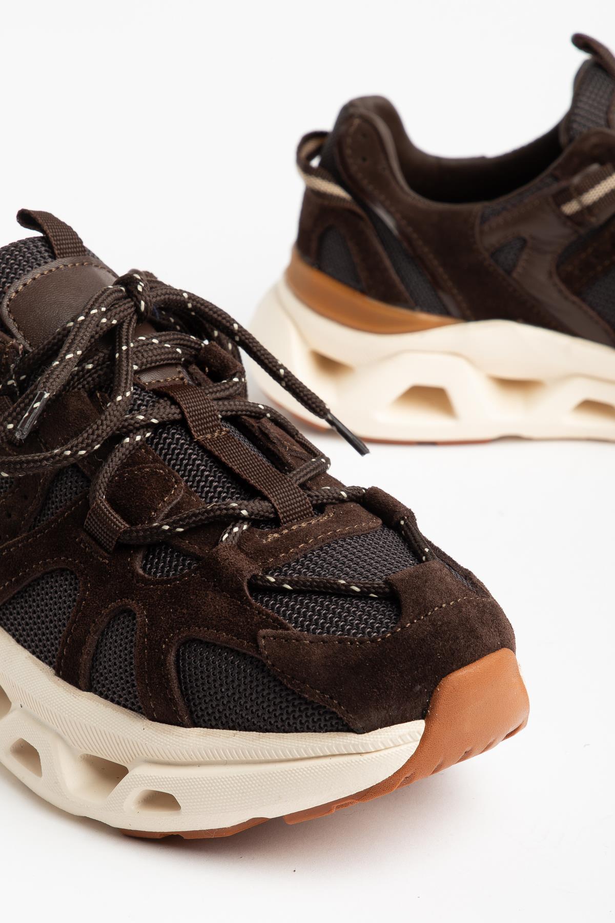 Suins Meloni Model Hakiki Deri Kadın Spor Ayakkabı Sneaker