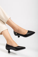 Suins Molina Model Kadın Mini Topuklu Stiletto Ayakkabı