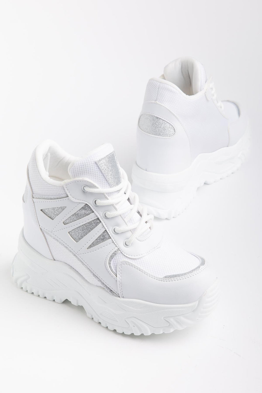 Suins Juvina Model Yüksek Gizli Topuklu Kadın Spor Ayakkabı Sneaker