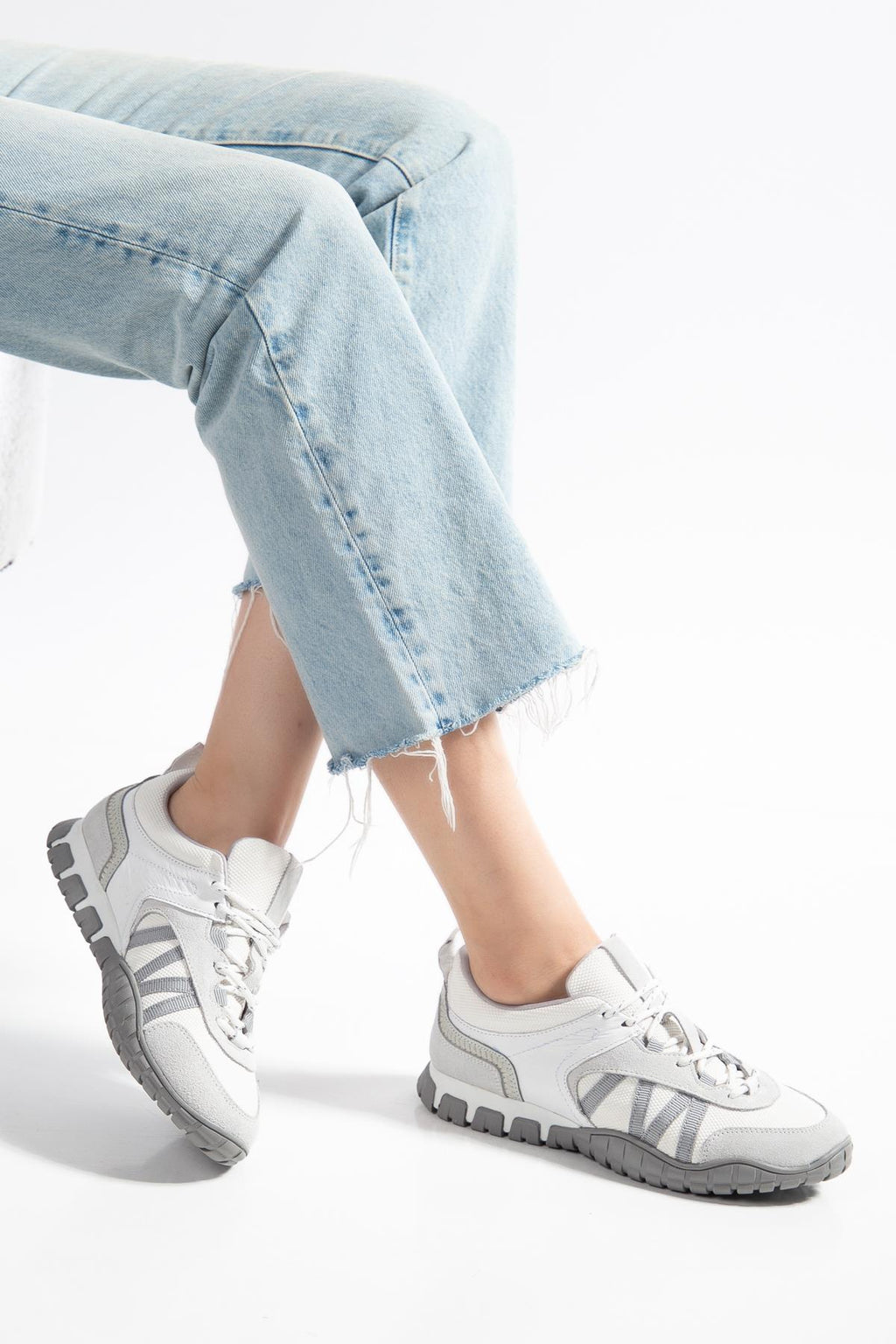 Suins Space Model Hakiki Deri Kadın Spor Ayakkabı Sneaker