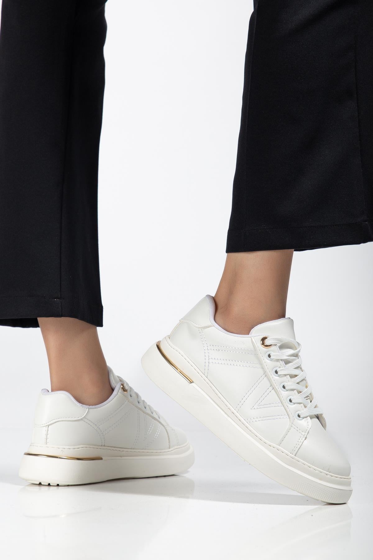 Suins Stely Model Kadın Beyaz Spor Ayakkabı Sneaker