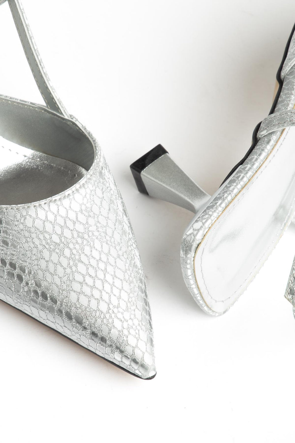 Suins Tyler Model Kadın Yılan Desenli Abiye Ayakkabı