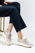 Suins Veina Model Taş İşlemeli Kadın Spor Ayakkabı Sneaker