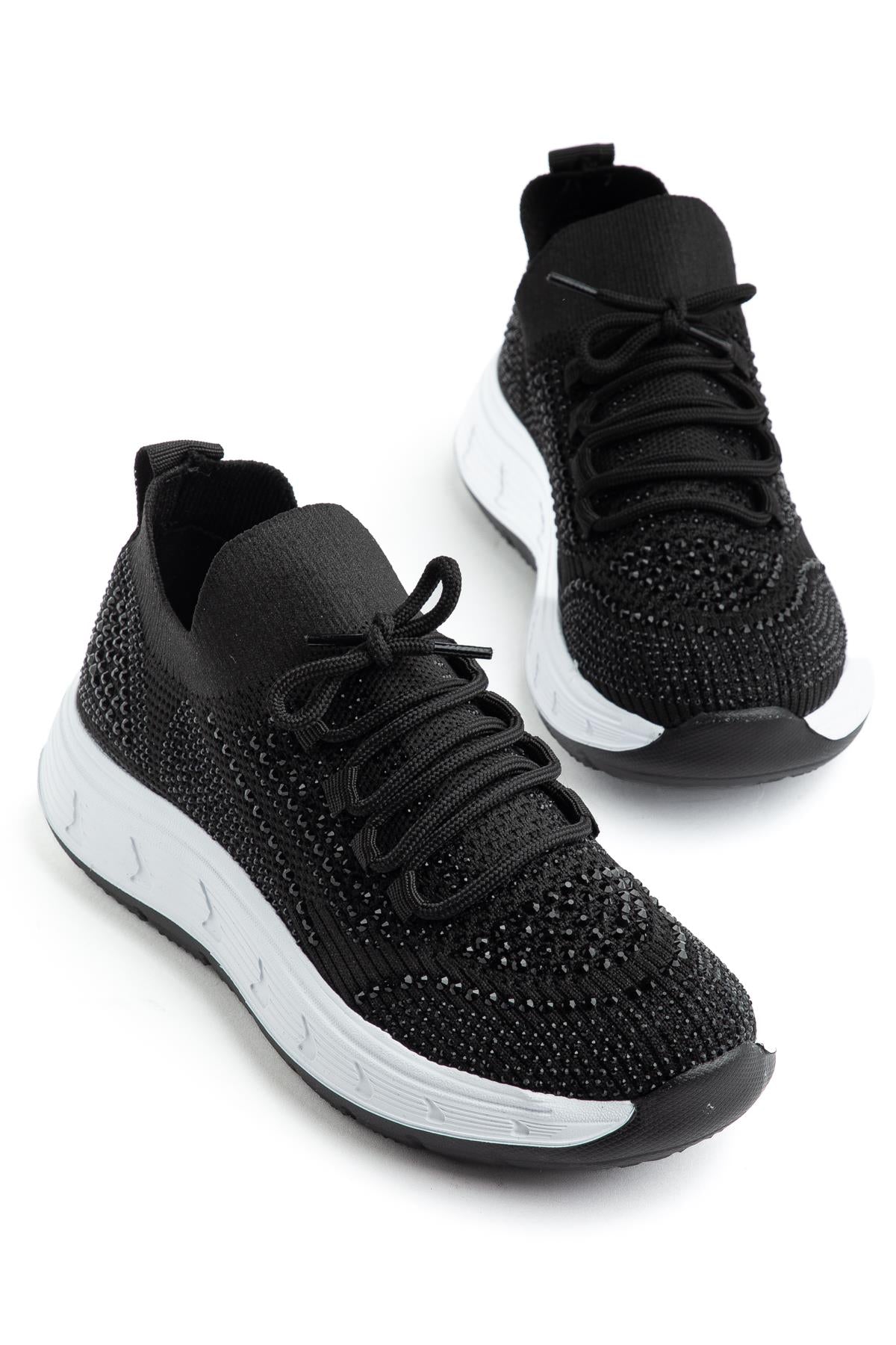 Suins Veina Model Taş İşlemeli Kadın Spor Ayakkabı Sneaker